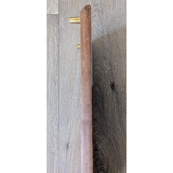 Vintage Georges Briard Wood & Ceramic Cheese Charcuterie Cutting Board 16"x7.25" - Picture 5 of 10